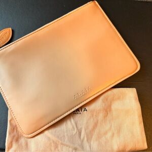 Alaïa Paris Tan Leather Clutch